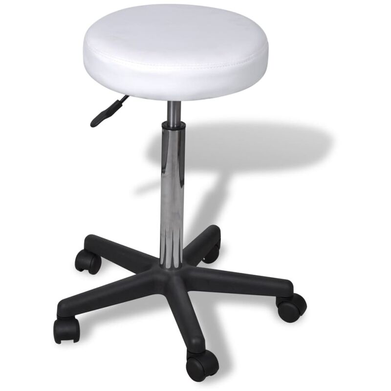 

Taburete de oficina blanco