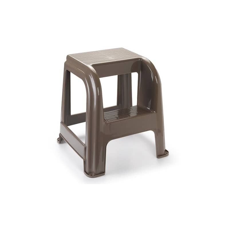 

Oemp - Taburete de plastico con escalon Marron