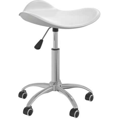 Taburete de salón de belleza de cuero sintético