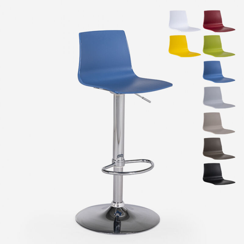 

Taburete diseño mate altura regulable cocina bar Grand Soleil Imola Matt | Azul Marino