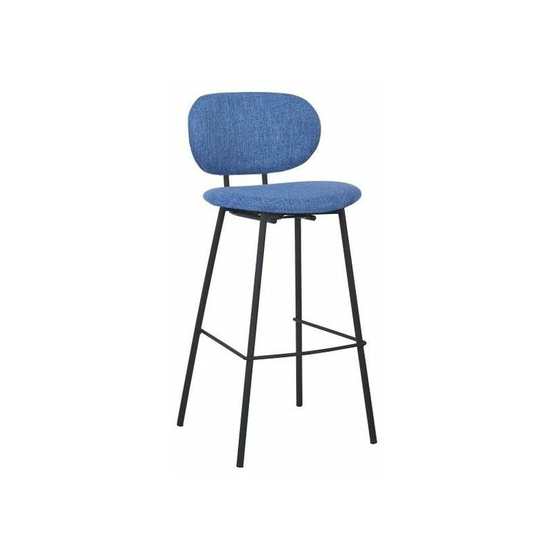 

Taburete DKD Home Decor Azul Poliéster Metal (50 x 46 x 101 cm)