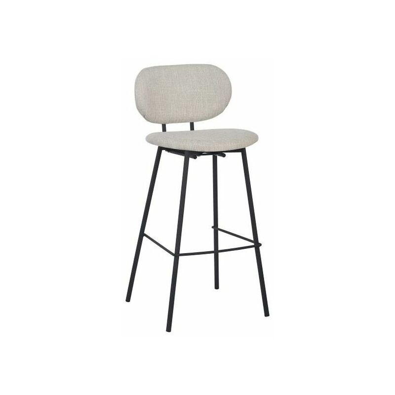 

Taburete DKD Home Decor Beige Poliuretano Metal (50 x 46 x 101 cm)
