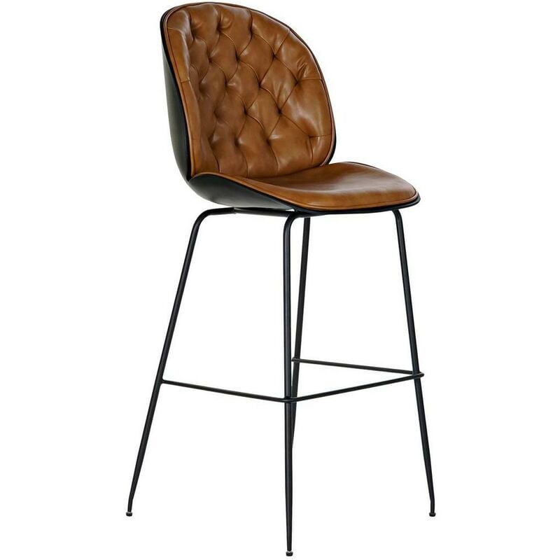 

Taburete DKD Home Decor Negro Poliuretano Metal Camel (51 x 53 x 115 cm)