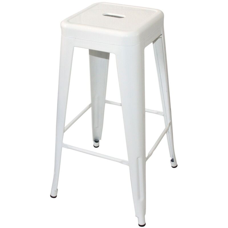 

Taburete Lank Industrial Répli Blanco Ancho: 44 Cm X Largo: 44 Cm X Alto: 77 Cm | Altura
