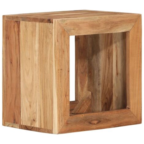 Maison Exclusive Taburete plegable madera maciza de teca 40x32,5x70 cm