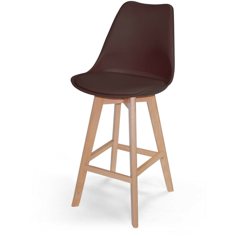 

Taburete Medio New Tower Wood Chocolate Ancho: 49 Cm X Largo: 54 Cm X Alto: 102 Cm