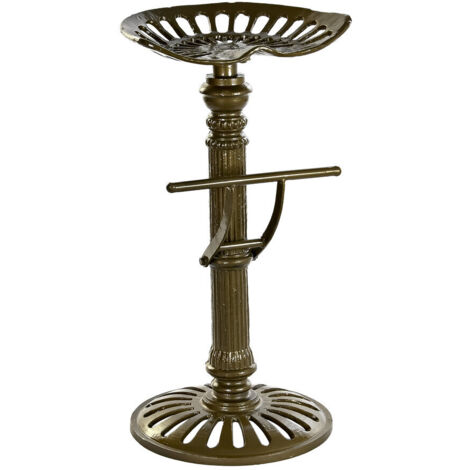 Taburete Metal 44X33X82 Dorado
