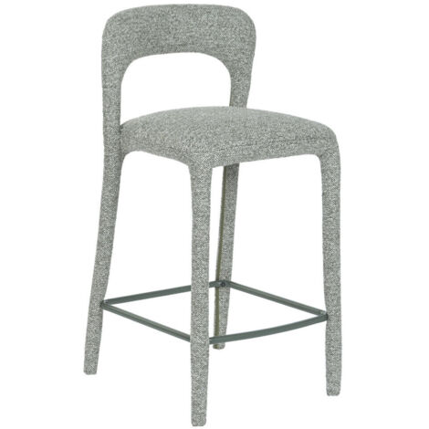 Taburete Metal Poliester 45X48,5X92,5 Verde