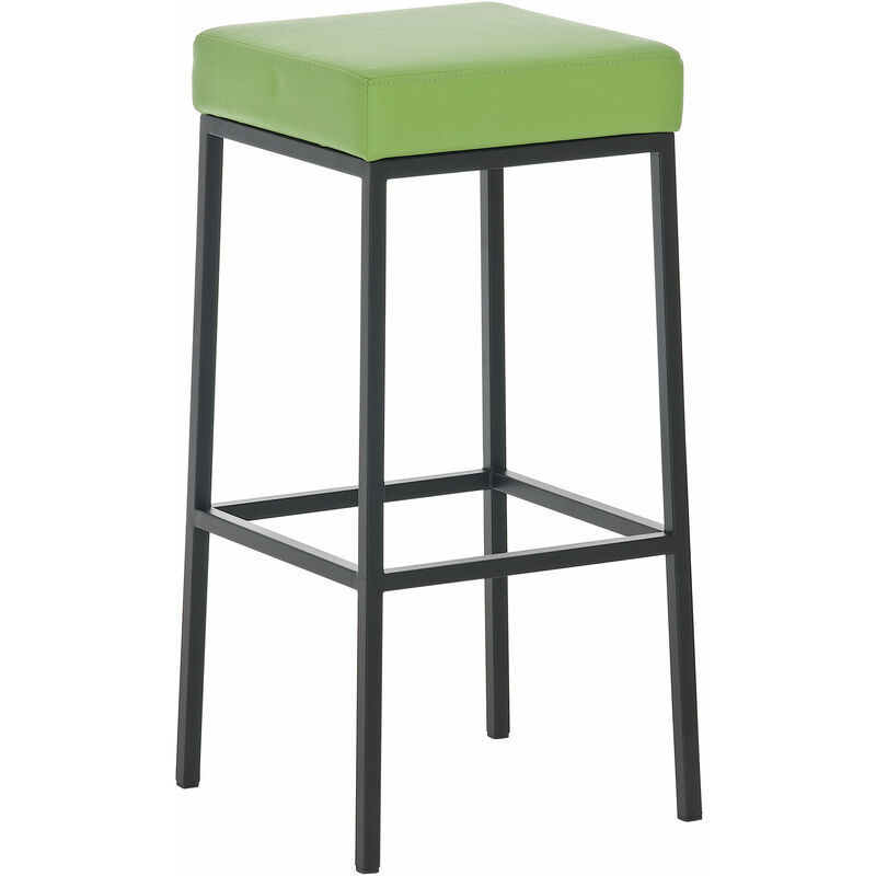 

Taburete Montreal 85 Con Base Negra Verde
