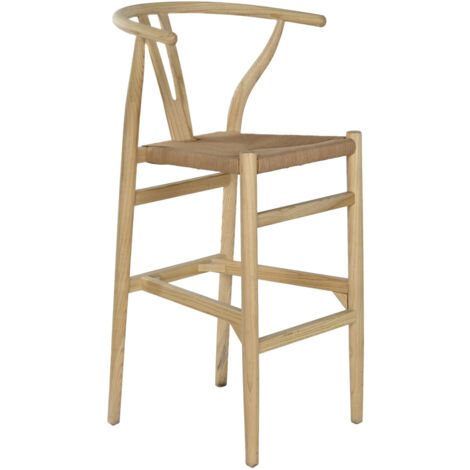 Taburete Olmo Fibra 43X42X106