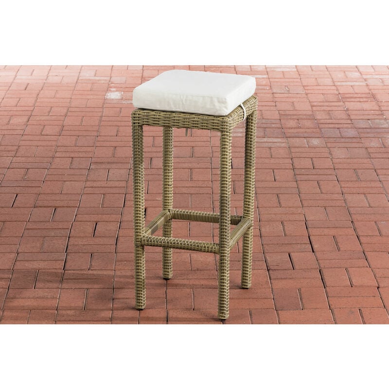 

CLP - Taburete Outdoor Alia 5mm Redondo/natural Blanco beige