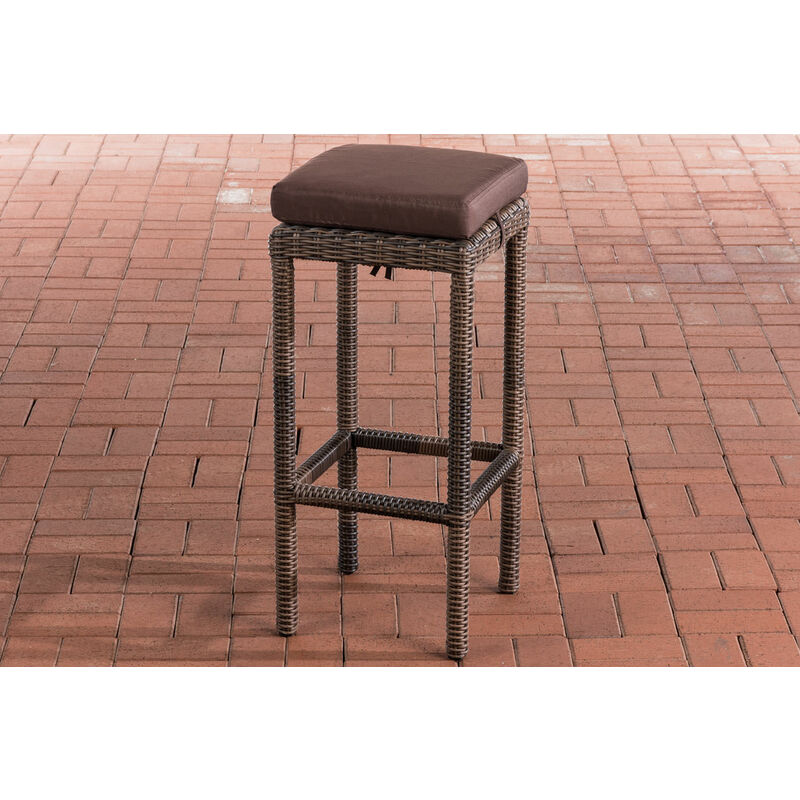

CLP - Taburete Outdoor Alia 5mm Redondo/marrón moteado Marrón tierra