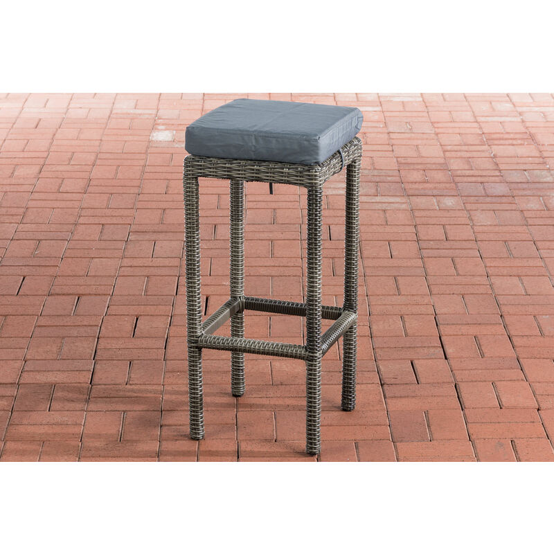 

CLP - Taburete Outdoor Alia 5mm Redondo/gris moteado Gris hierro