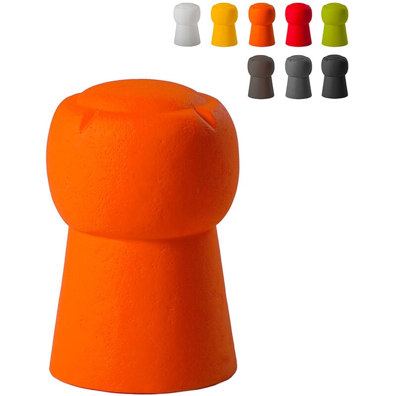 

Taburete para bares y discotecas Cin Cin | Naranja - Slide