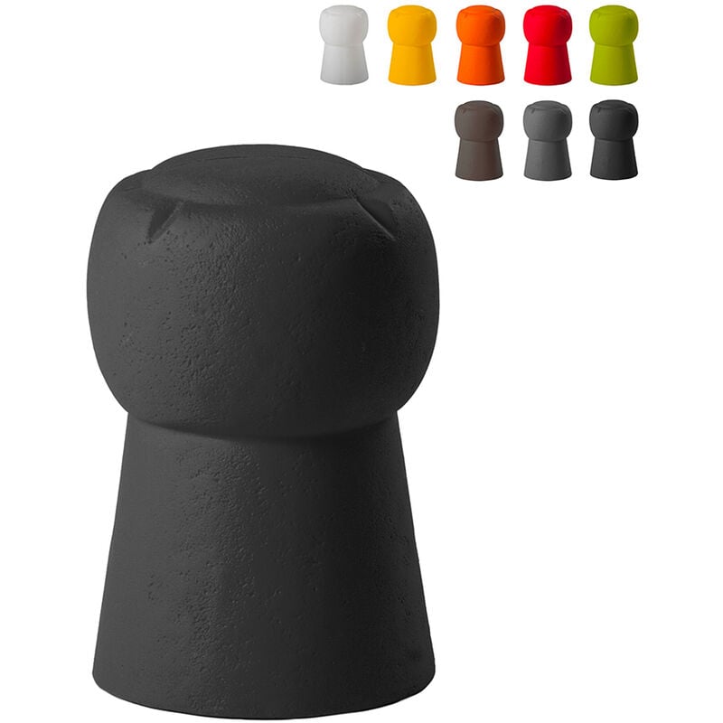 

Taburete para bares y discotecas Slide Cin Cin | Negro
