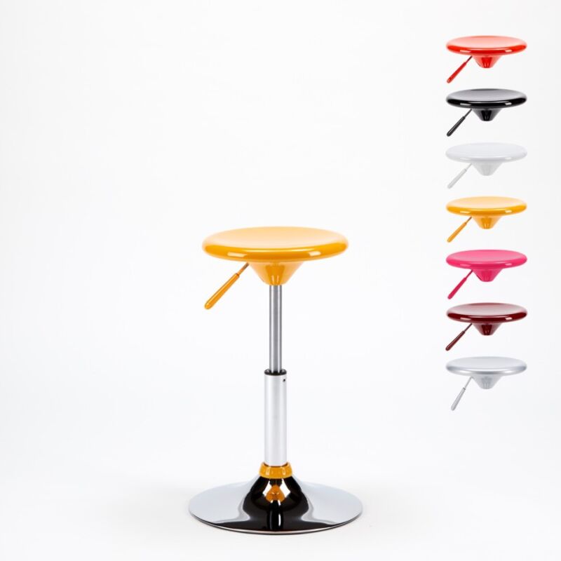 

Superstool - Taburete asiento de diseño para niños altura ajustable Seattle | Amarillo