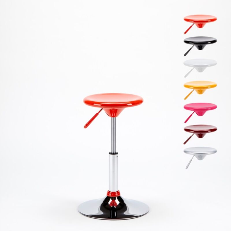 

Superstool - Taburete asiento de diseño para niños altura ajustable Seattle | Naranja