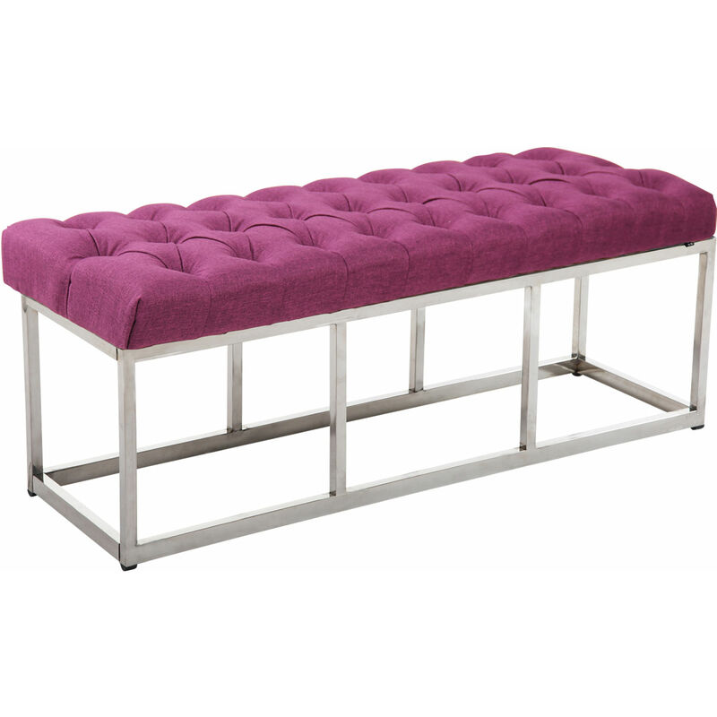 

Taburete pie de cama amun en tela lila,120 cm Rogal