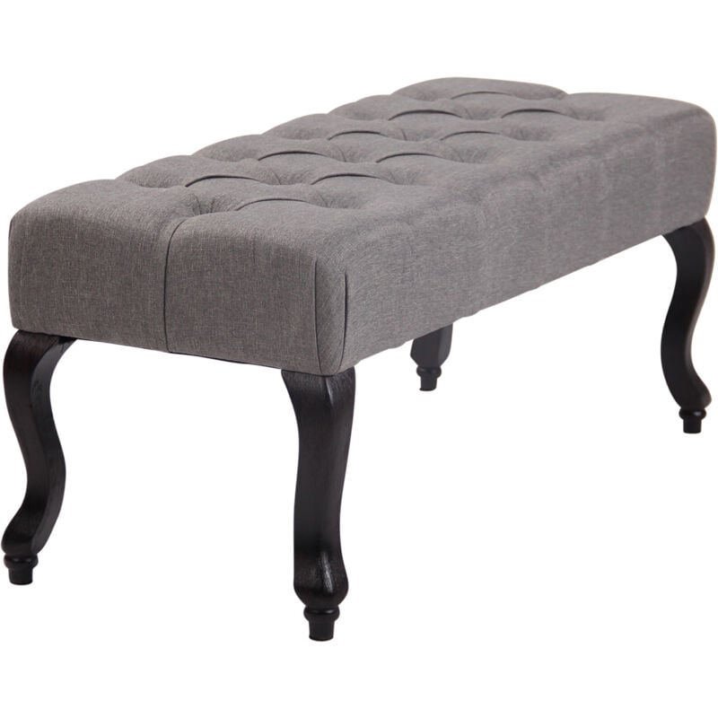 

CLP - Taburete Pie De Cama Brest ~ Madera Oscura Gris 100 cm
