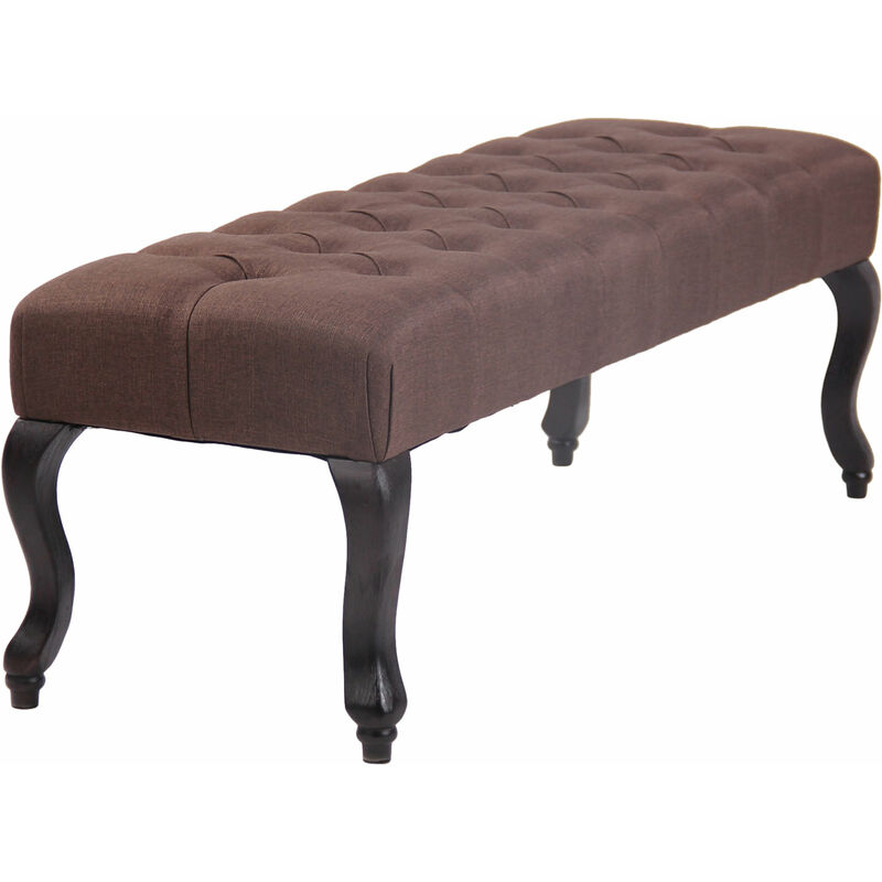 

CLP - Taburete Pie De Cama Brest ~ Madera Oscura Marrón 120 cm