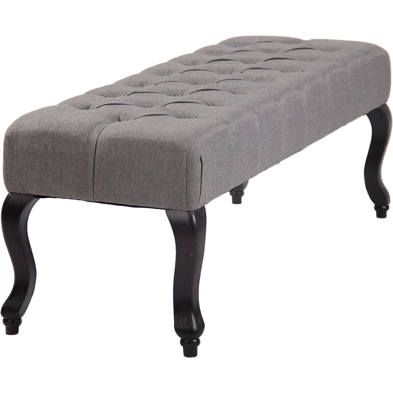 

CLP - Taburete Pie De Cama Brest ~ Madera Oscura Gris 120 cm