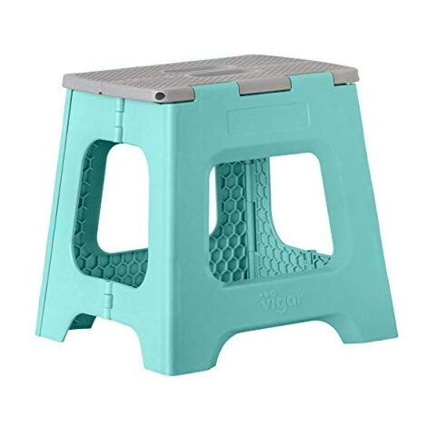 Taburete Plegable 27cm Turquesa