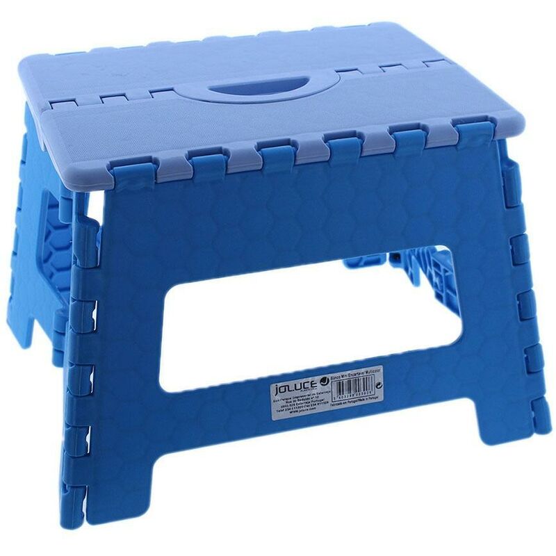 

BLUNGI taburete plegable 33x27x23 azul