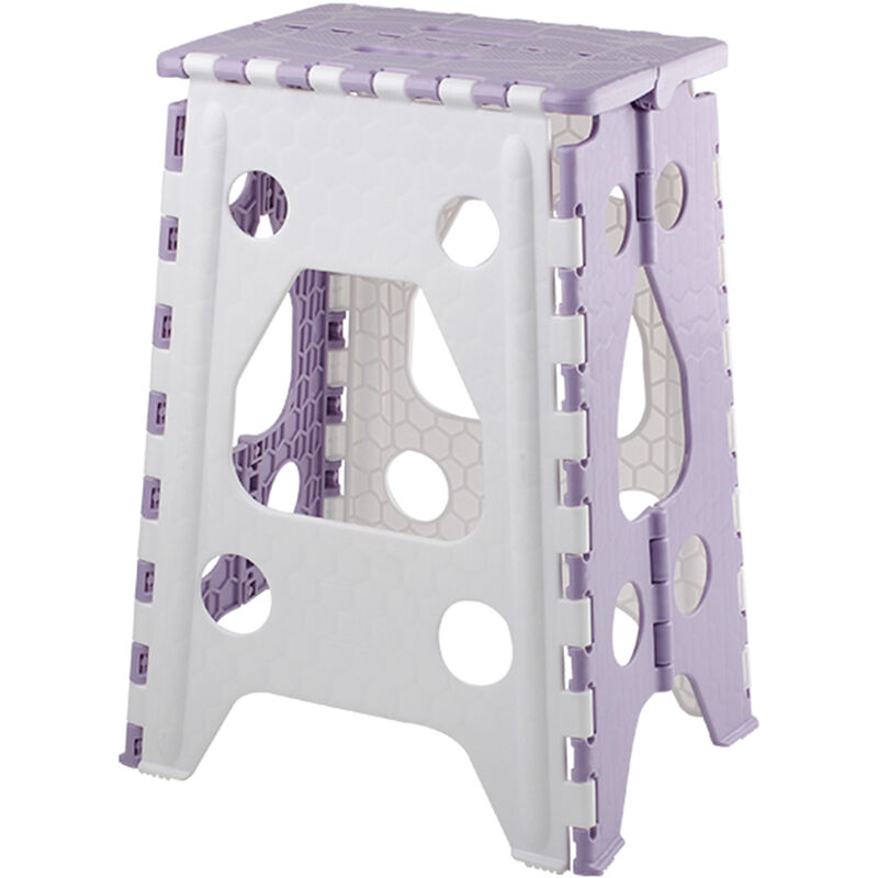 

Taburete plegable para uso domestico, taburete grueso, silla plegable,Purpura