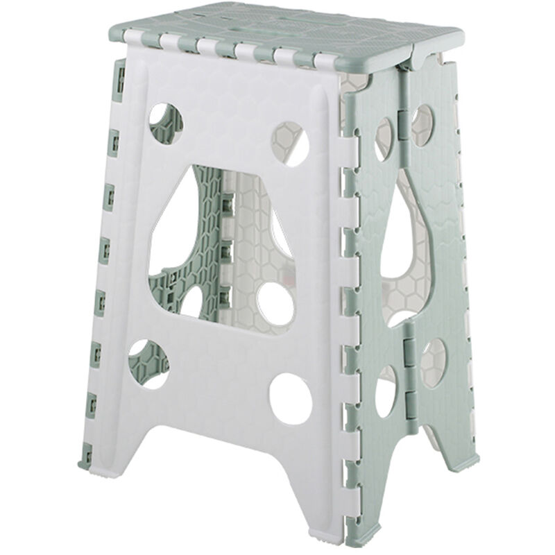 

Taburete plegable para uso domestico, taburete grueso, silla plegable,Verde