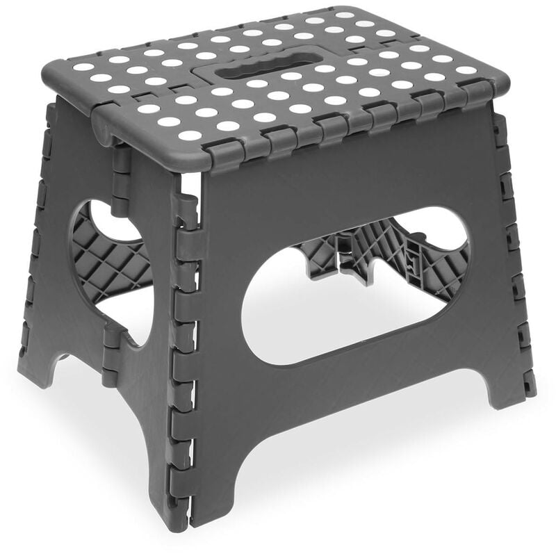 

Taburete Plegable Gris