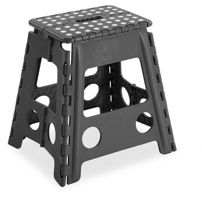 

Taburete Plegable Gris