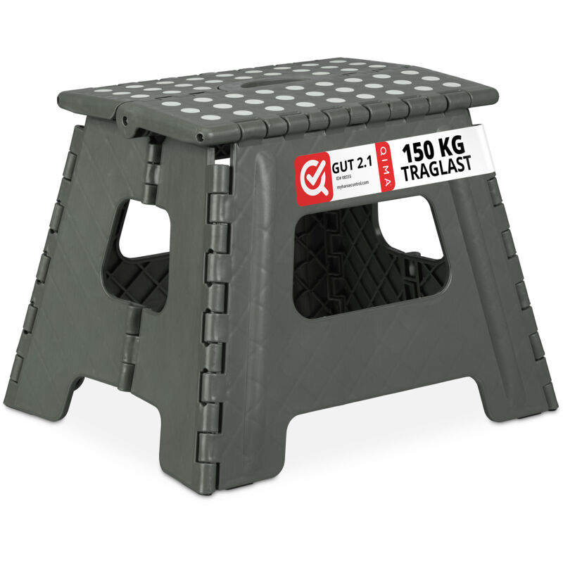 

Taburete Plegable L, Hasta 120 kg, Plástico, 32,5 cm de alto