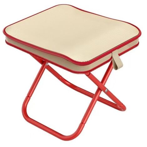 Taburete plegable portátil para acampar, ideal para senderismo, montañismo, jardinería, playa, pesca y transporte (capacidad de 150 kg).