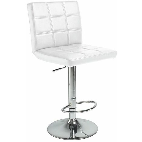 Taburete Pub Blanco 45cm (ancho) x 115cm (alto)
