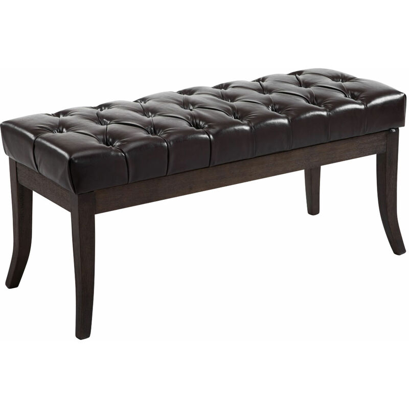 

CLP - Taburete Recibidor Ramses En Madera Oscura Marrón 100 cm