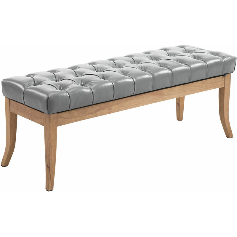 

CLP - Banco Recibidor Ramses En Madera Clara Gris 120 cm