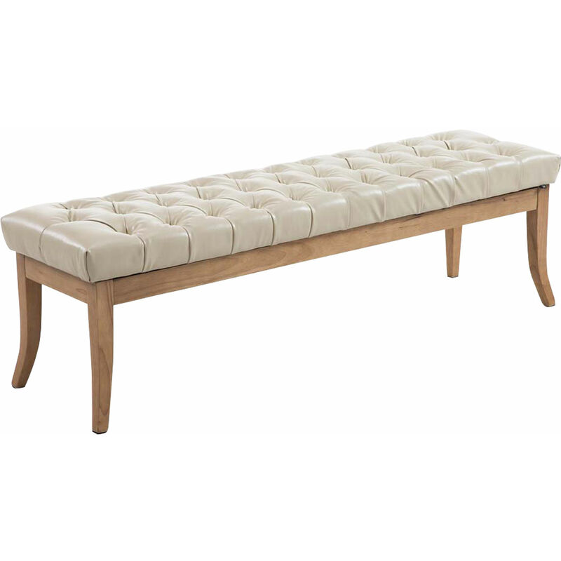 

CLP - Banco Recibidor Ramses En Madera Clara Crema 150 cm