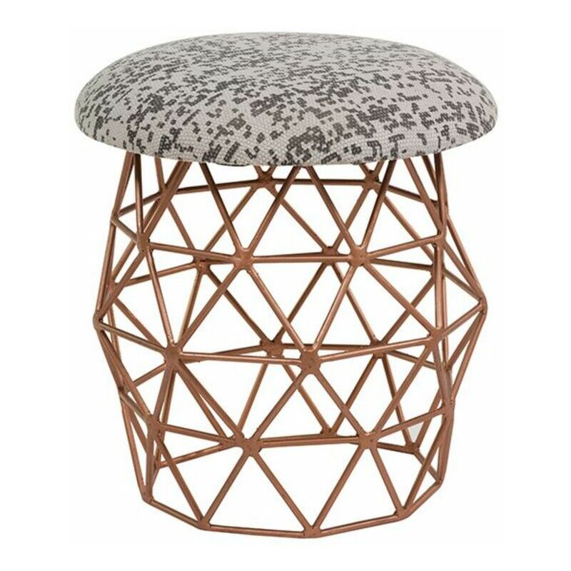 

Taburete Retro Cobre (40 x 40 x 42 cm) Hierro pintado