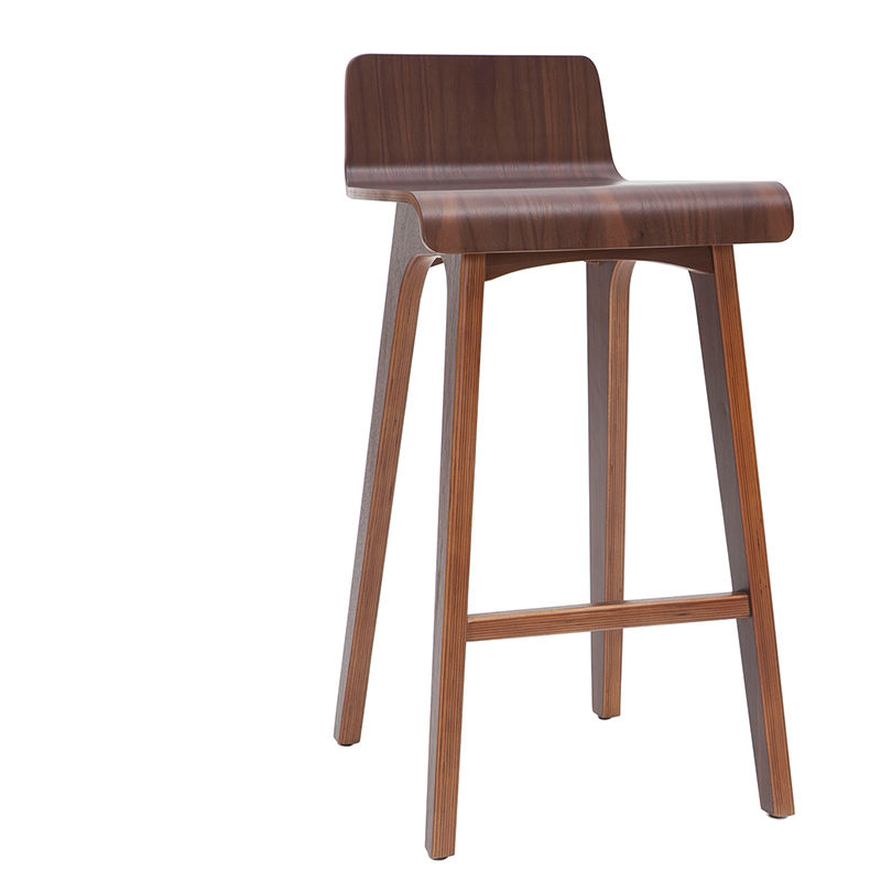 

Taburete / Silla de bar madera oscura 65 cm BALTIK