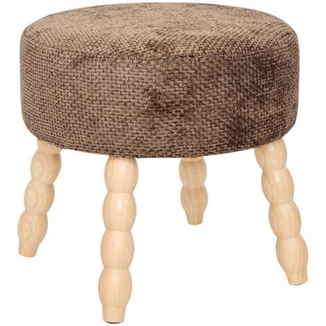 Taburete Spolo marrón tonka - Atmosphera créateur d'intérieur