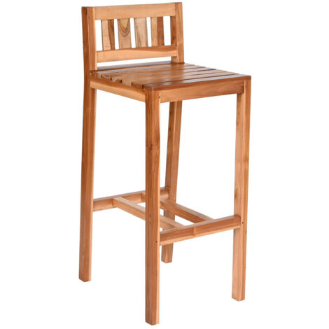 Taburete Teca 40X47X100 Natural