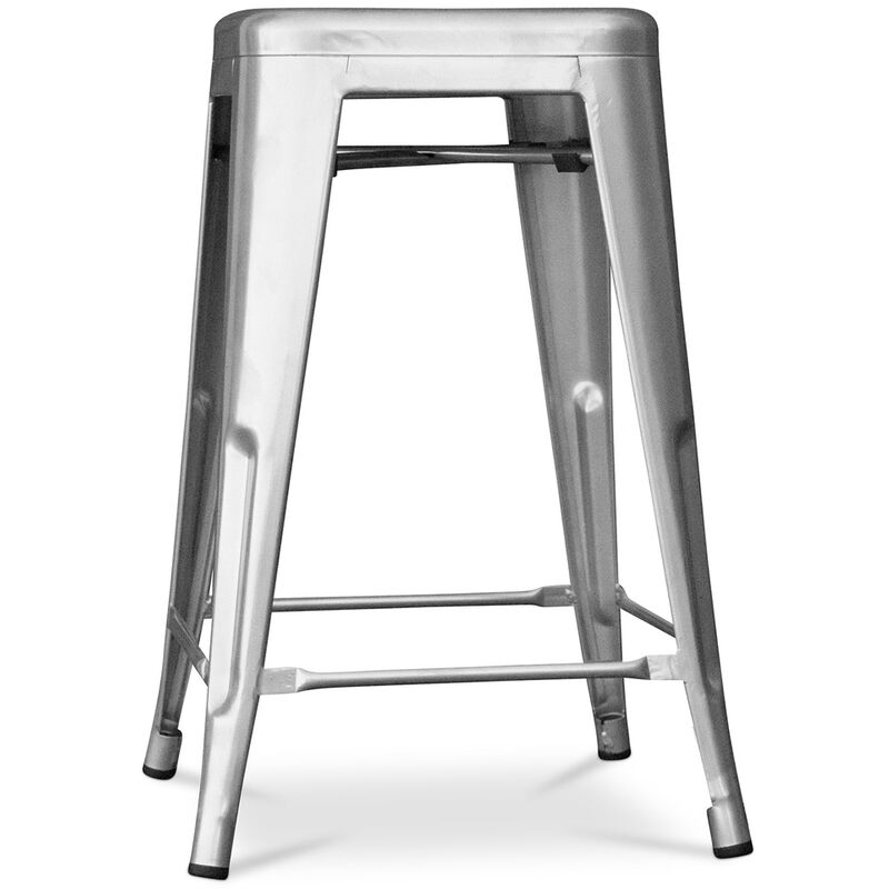 

Privatefloor - Taburete Stylix 60cm - Metal Acero Hierro, Metal