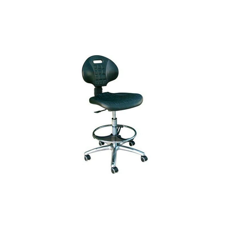

Taburete WORK 14, gas, asiento y respaldo de poliuretano
