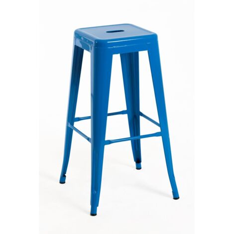 Taburetes Altos - Taburete Torix Alto - Azul