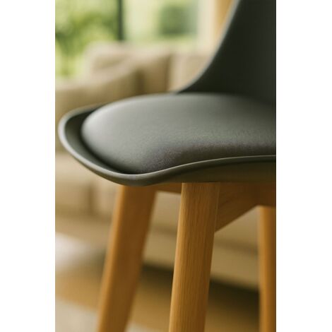 Taburetes Cocina - Taburete Elytra - Gris oscuro