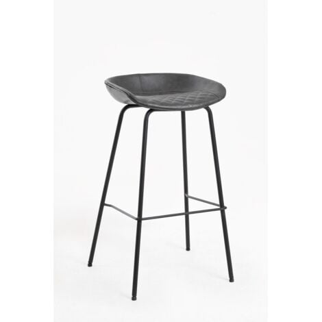 REGALOS MIGUEL Taburetes Cocina - Taburete Klasy - Gris