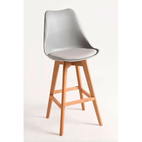 Taburetes Cocina - Taburete Synk - Gris
