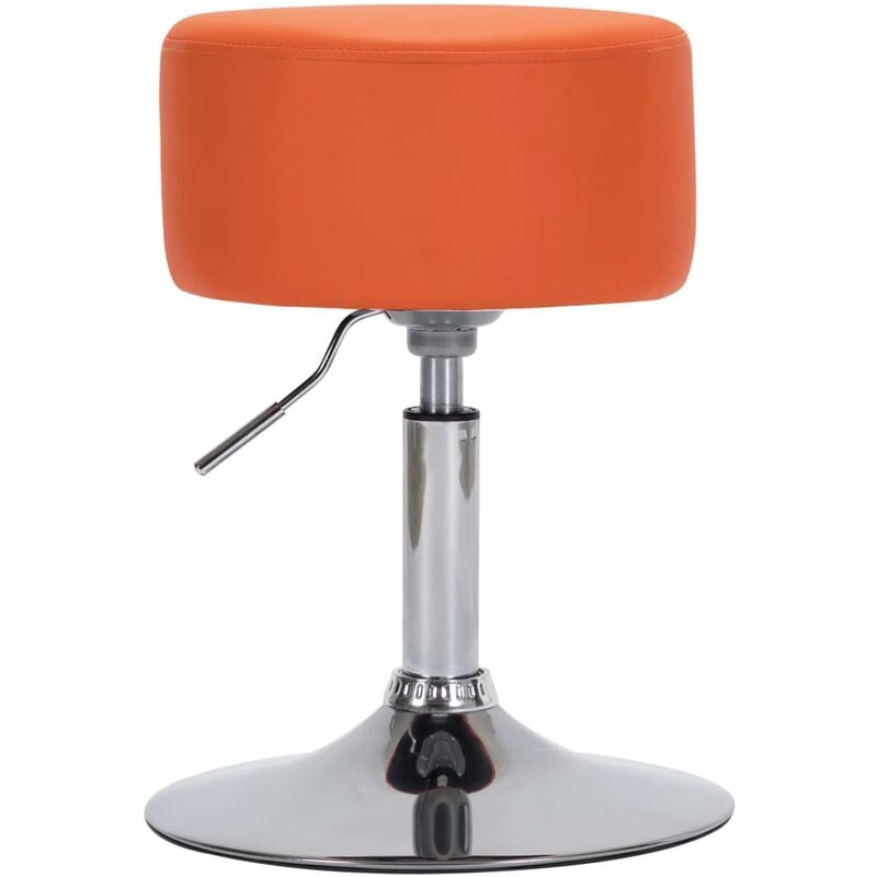 

Taburete de Cocina Cuero Sintético Naranja - Naranja - Vidaxl