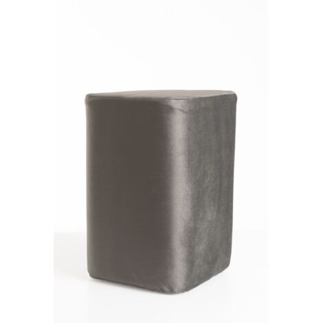 Taburetes Pequeños - Puff Laty Terciopelo - Gris