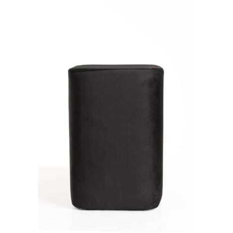 Taburetes Pequeños - Puff Laty Terciopelo - Negro